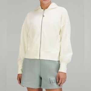#218 Lululemon Softstreme Pocketed Hoodie -
Lemon Sorbet -Sz 18 (Rare)